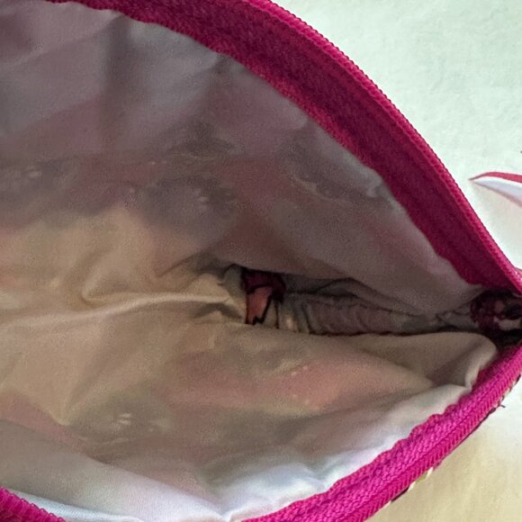 Vera Bradley Euro Wallet and Brush & Pencil Case Very Berry Paisley SET EUC - Picture 8 of 9